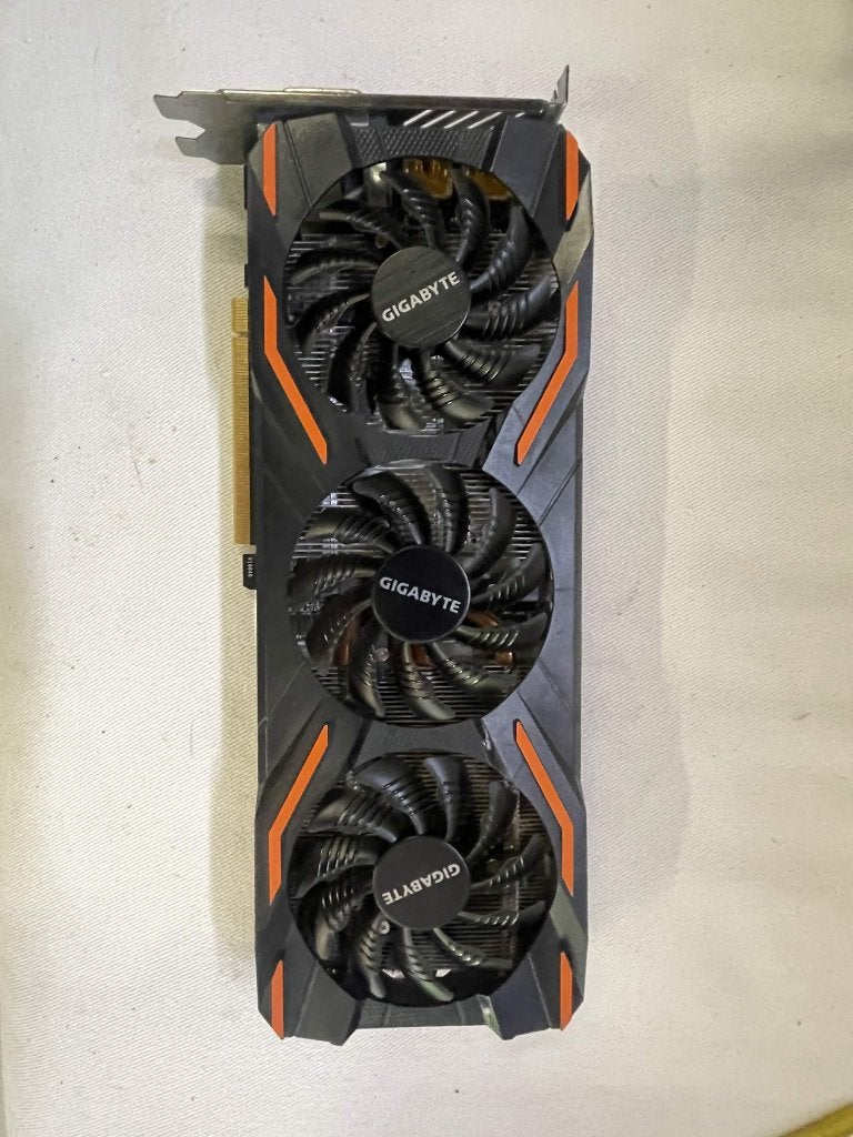 GeForce GTX 1080 WINDFORCE OC 8G Grafische Kaart, Computers en Software, Videokaarten, PCI-Express 3, Gebruikt, HDMI, Ophalen of Verzenden