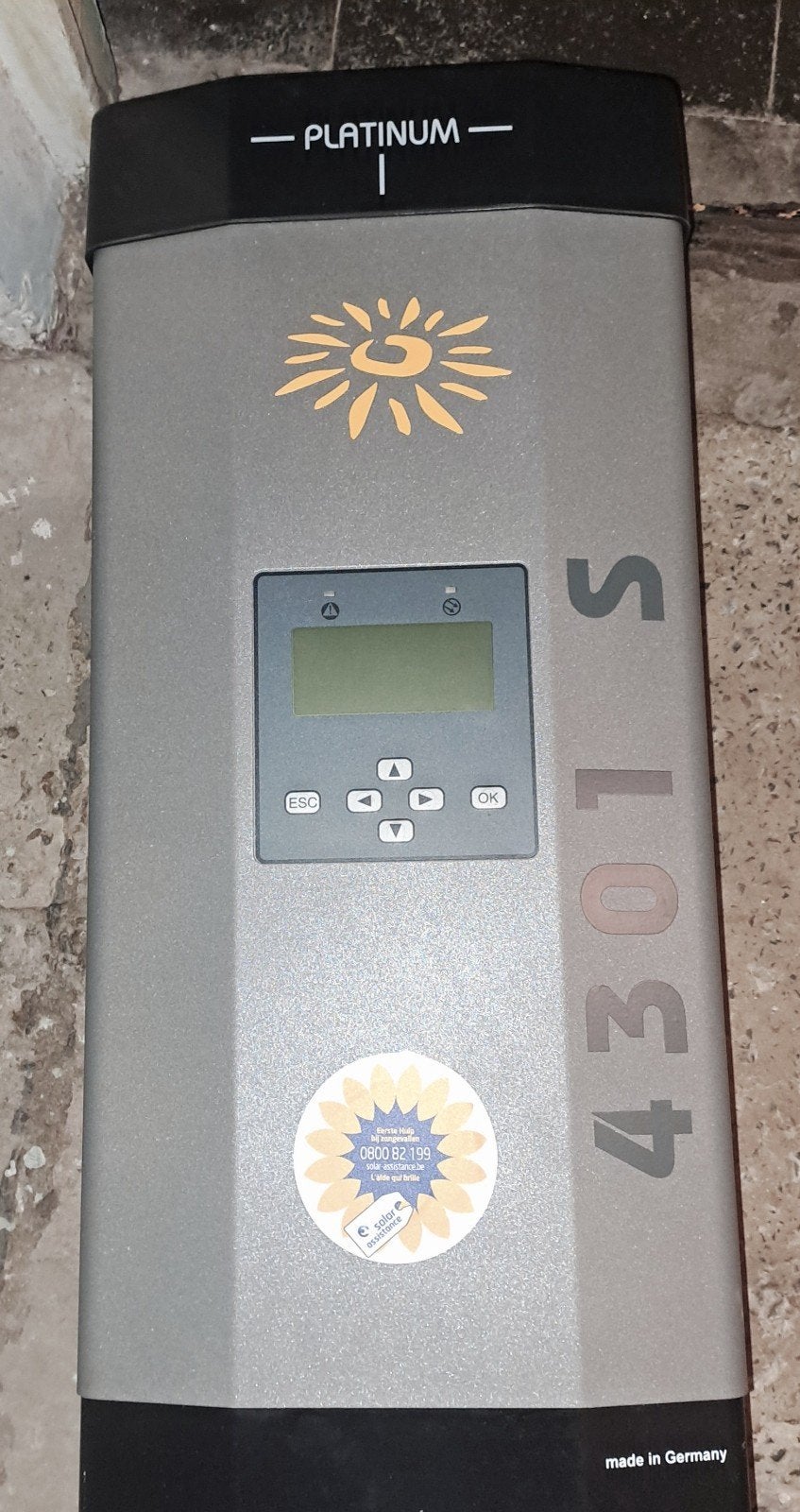 Omvormer solar total, Ophalen, Gebruikt, Compleet systeem