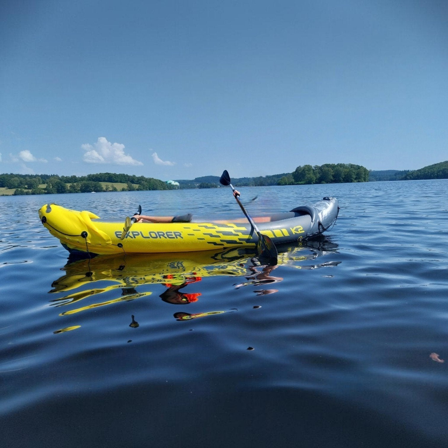 Intex kajak K2 explorer, Ophalen, Kajak
