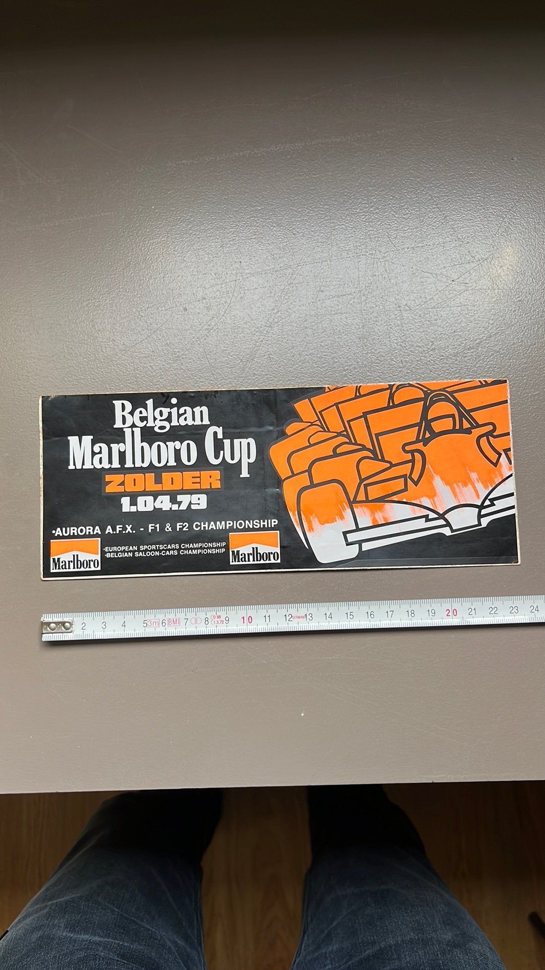 Sticker F1 1979, Ophalen of Verzenden, Zo goed als nieuw, Sticker