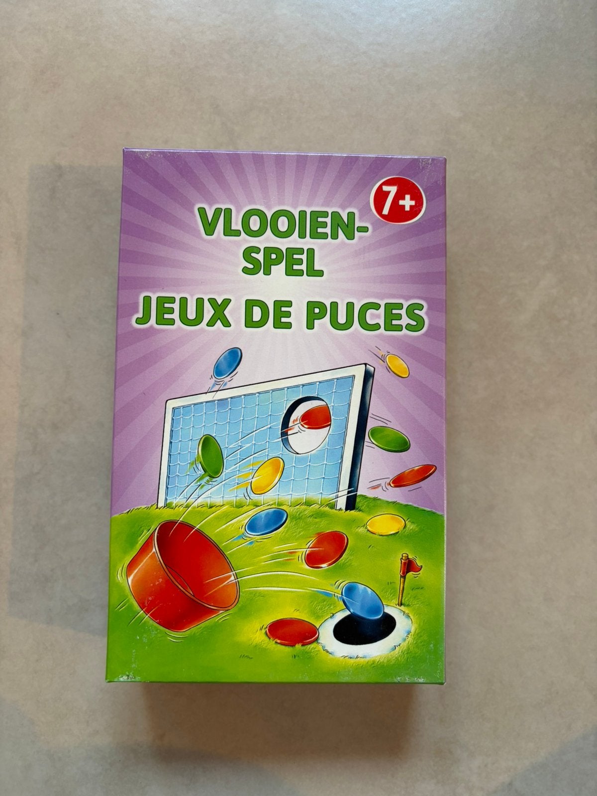 Vlooienspel, Ophalen, Zo goed als nieuw