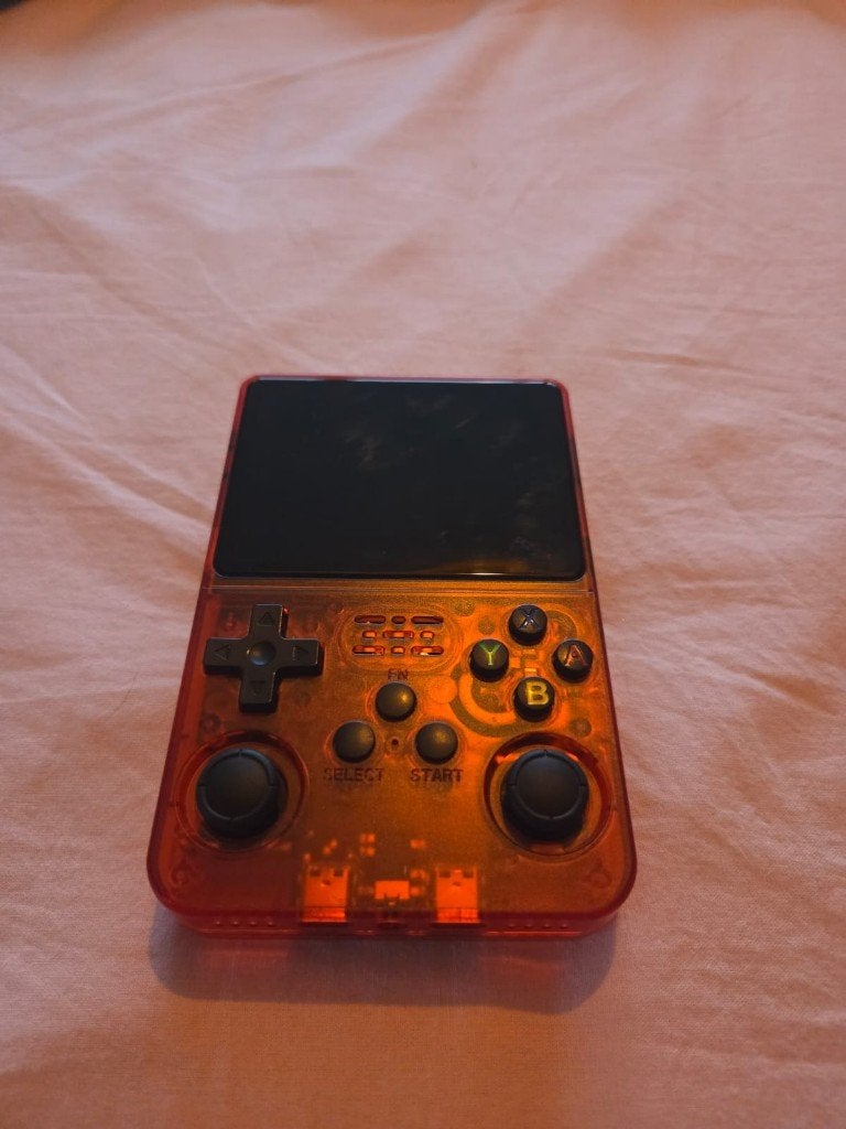R36S Retro Handheld Game Console 64GB | Transparant Rood, Consoles de jeu & Jeux vidéo, Enlèvement ou Envoi, Autres marques, Neuf