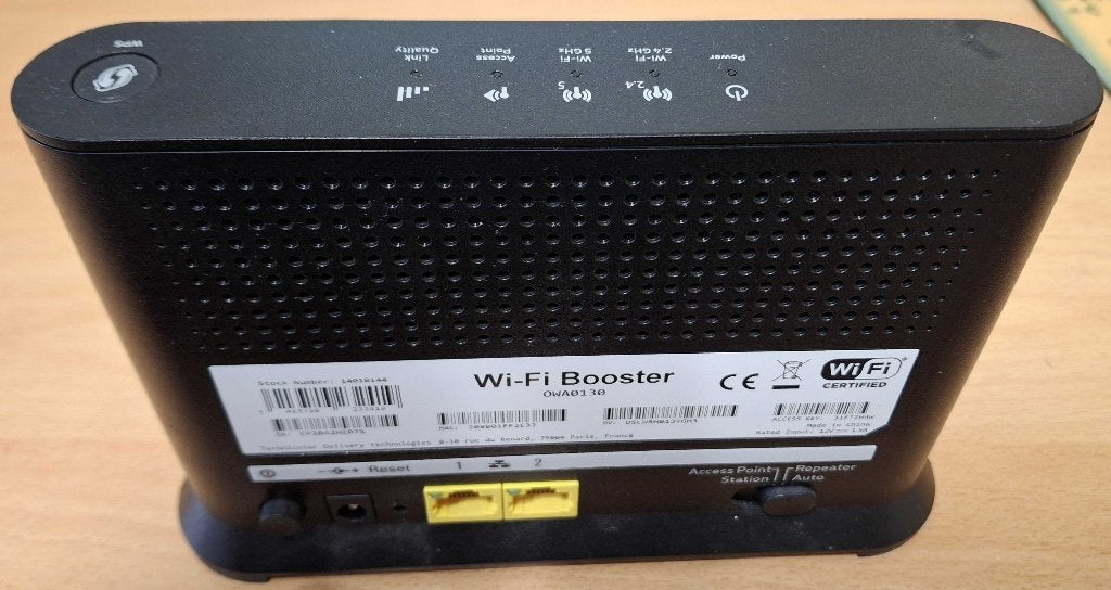 Wifibooster Proximus, Informatique & Logiciels, Enlèvement, Comme neuf