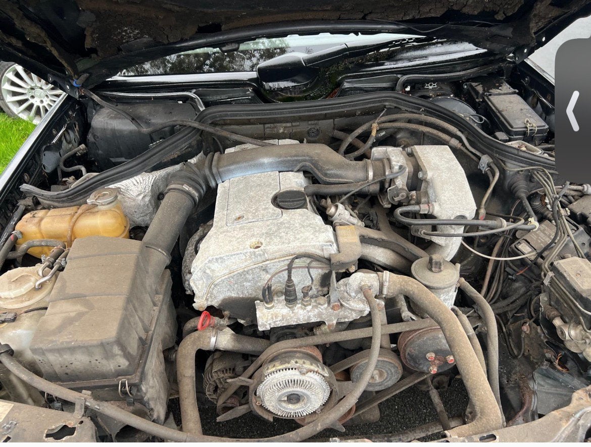 Mercedes 500E 1991 340000km.  VERKOCHT!!!!, Auto's, Automaat, Achterwielaandrijving, 5000 cc, Zwart