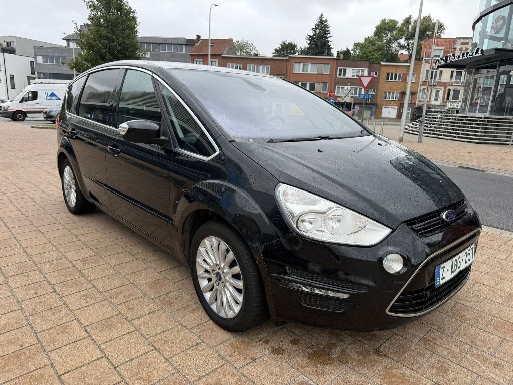 Ford S-Max 2.0 TDCi Titanium, Auto's, Ford, Voorwielaandrijving, Euro 5, Zwart, 4 cilinders