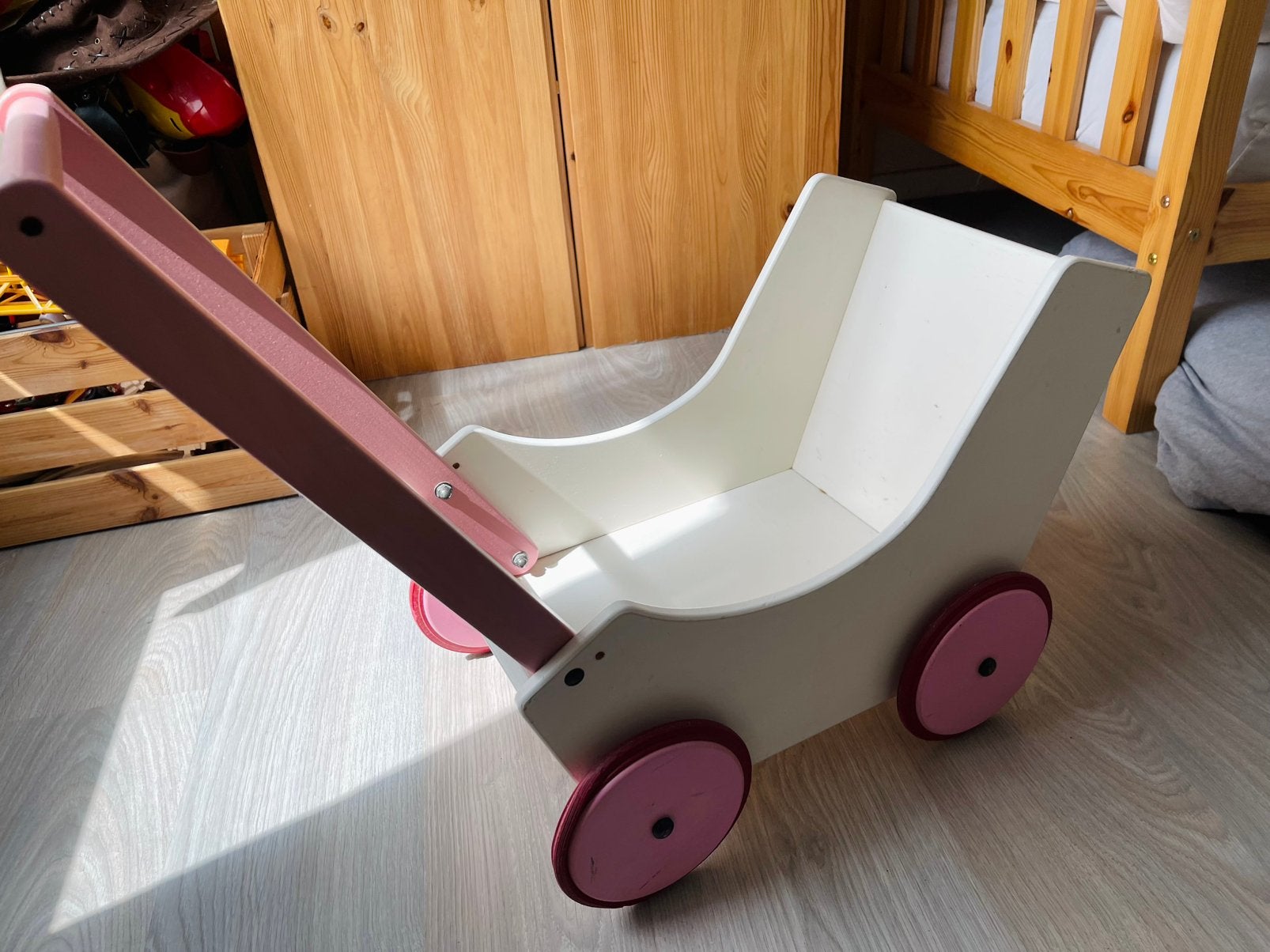 Haba poppenwagen, Ophalen, Gebruikt, Rij- of Hobbelspeelgoed