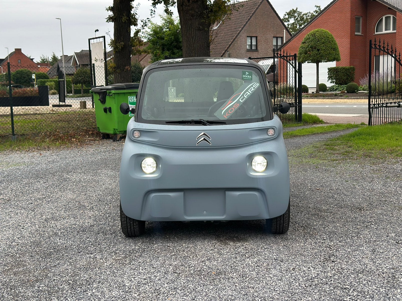 Citroen AMI Cargo/2024/1000Km!!/100% Elek/BTW Aftrekbaar!!, Auto's, Automaat, 1 zetels, 2 deurs, Zilver of Grijs