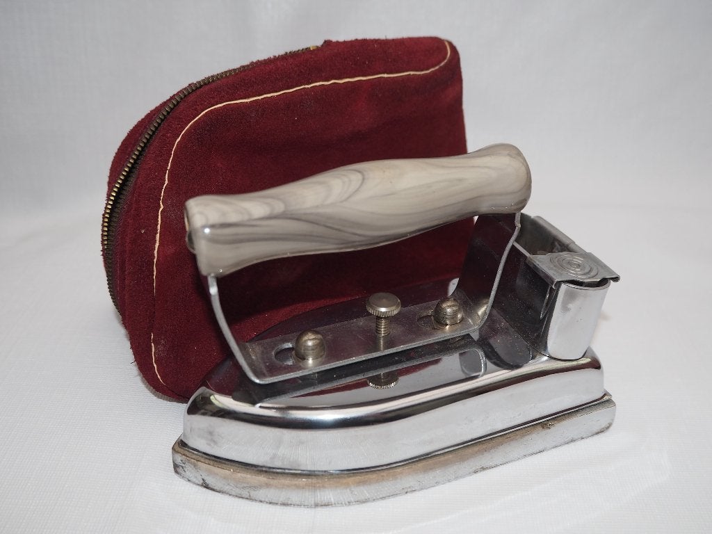Vintage elektrisch strijkijzer, Verzamelen, Ophalen