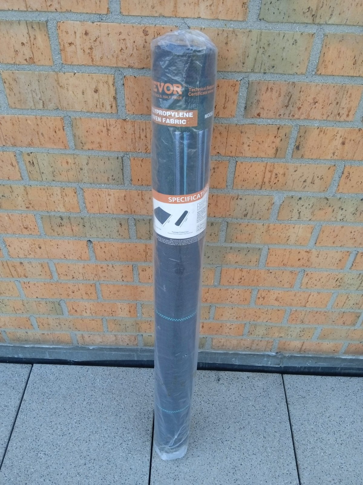 2 rouleaux de toile tissée en polypropylène, Doe-het-zelf en Bouw, Ophalen of Verzenden, Doek