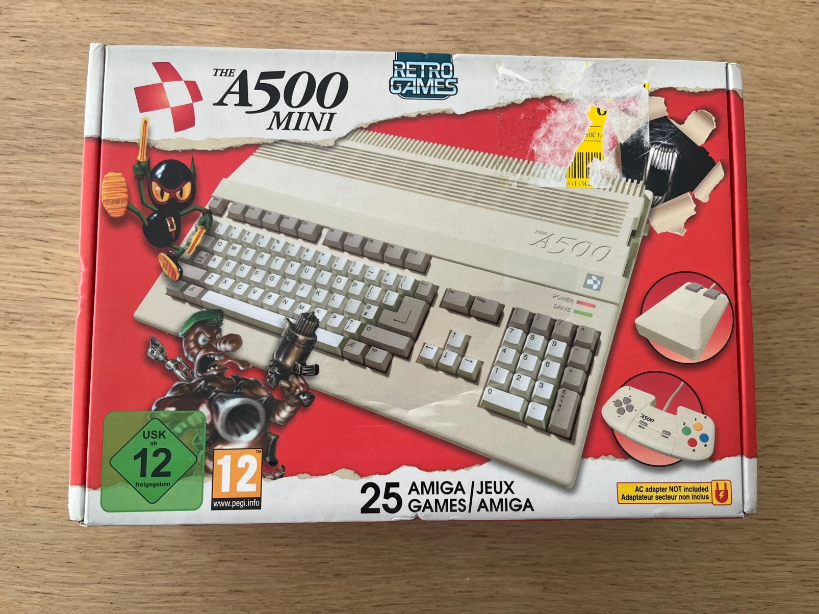 Atari A500 Mini console, Games en Spelcomputers, Atari, Overige genres, 1 speler, Nieuw