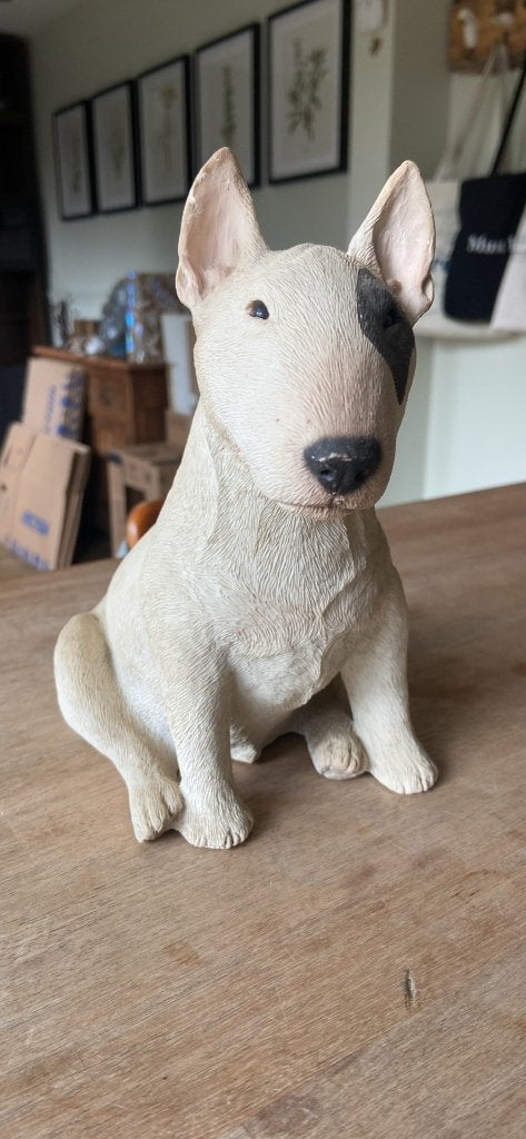 Statue Bull Terrier, Collections, Enlèvement, Utilisé, Chien ou Chat, Statue ou Figurine