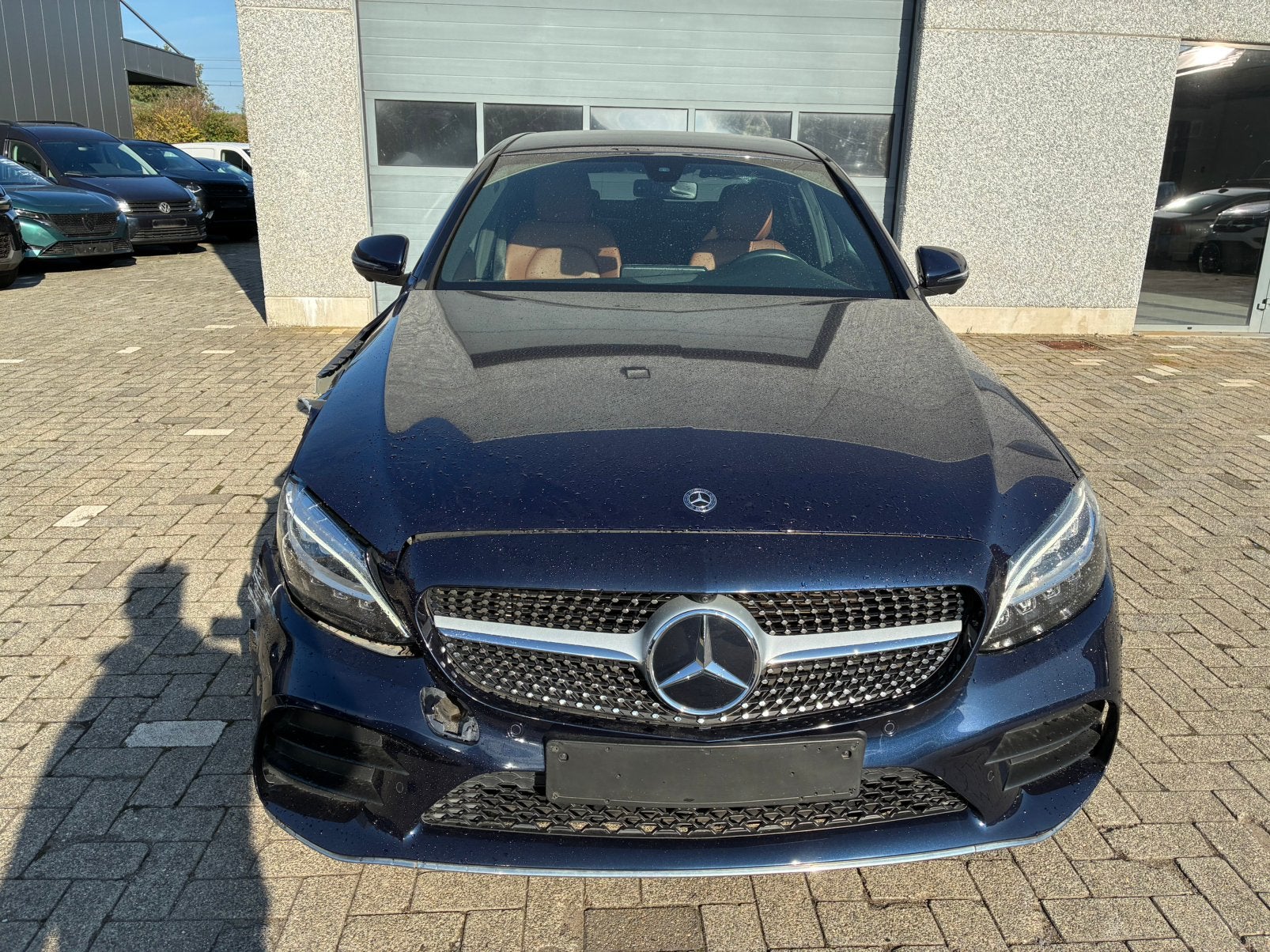 MERCEDES C160 AMG 2018, Blauw, Berline, Benzine, Ophalen