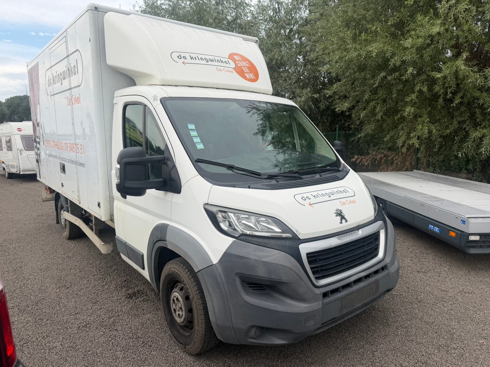 Peugeot Boxer 2.2hdi - meubelbak met laadlift - 150pk, Auto's, 110 kW, Bedrijf, Diesel, Te koop