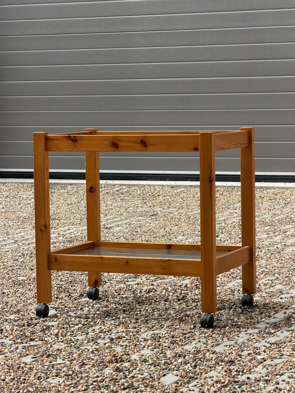 Vintage Ikea serveerwagen, 1980, Huis en Inrichting, Kasten | Overige, Ophalen, Zo goed als nieuw