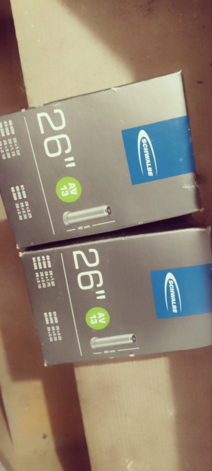 2 Fietsbanden, nieuw, Schwalbe AV13, Fietsen en Brommers, Ophalen, Schwalbe