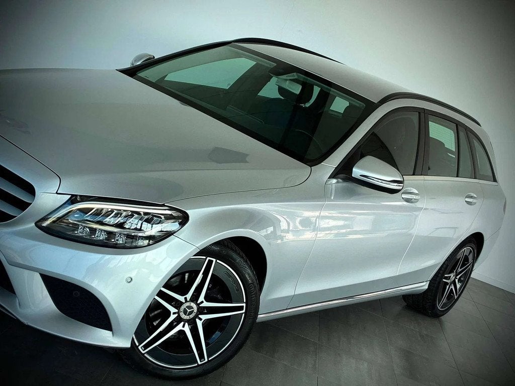 Mercedes-Benz C-CLASS 180 dA-1ERPRO-GPS-CARPLAY-CUIR-CAMERA-, Auto's, Mercedes-Benz, 122 pk, Gebruikt, 4 cilinders, Lichtsensor