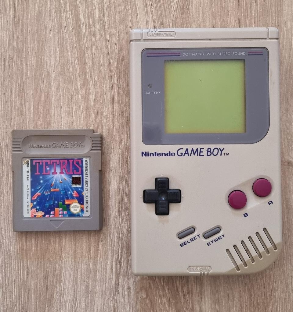 GameBoy + Tetris, Ophalen of Verzenden, Zo goed als nieuw, Game Boy Classic