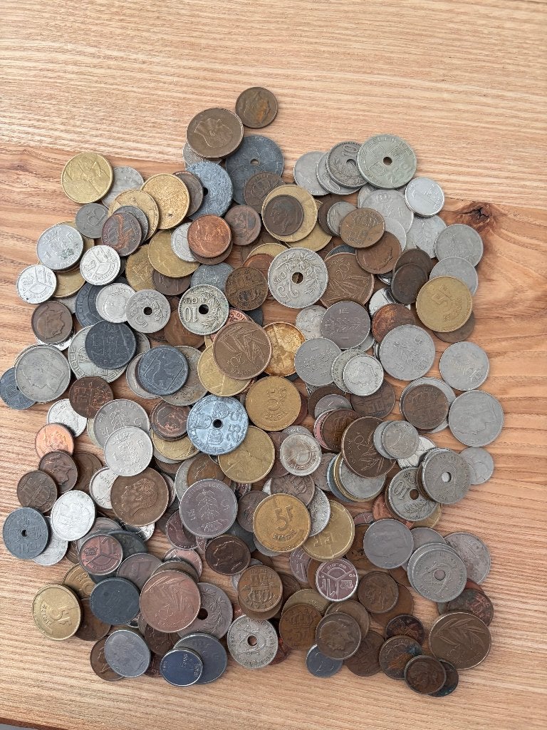 Lot Belgische franken / munten (x2), Postzegels en Munten, Munten | België, Ophalen of Verzenden, Losse munt