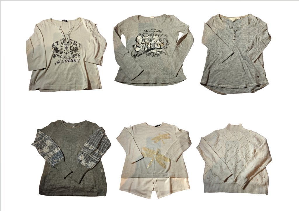 6 truien met 3/4 en lange mouwen (prijs per stuk), Kleding | Dames, Ophalen, Gedragen