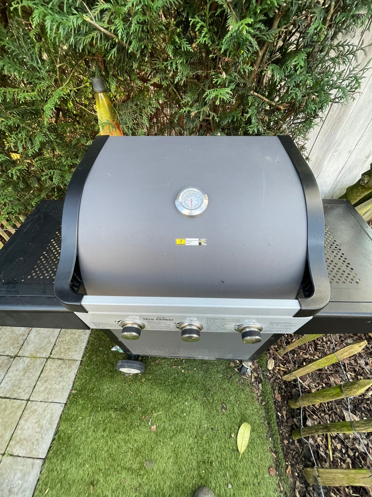 Gas bbq, Ophalen, Gebruikt