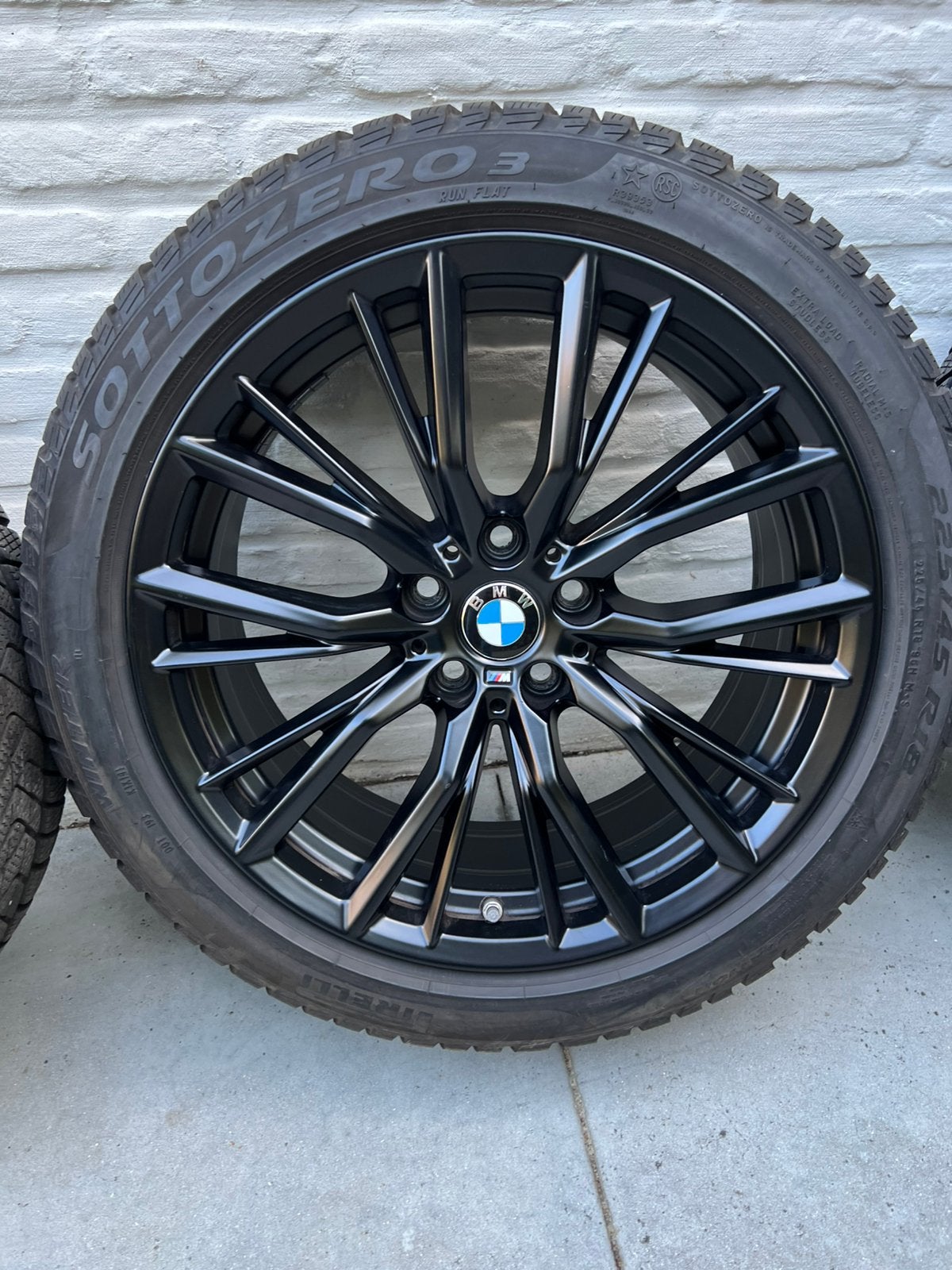 Bmw 796 M velgen 18” velgen bmw 2 3 4 serie met winterband, Ophalen, 18 inch, Banden en Velgen, Winterbanden