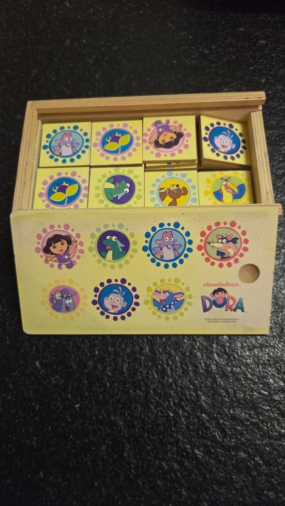 Houten Dora memory spel, Kinderen en Baby's, Ophalen