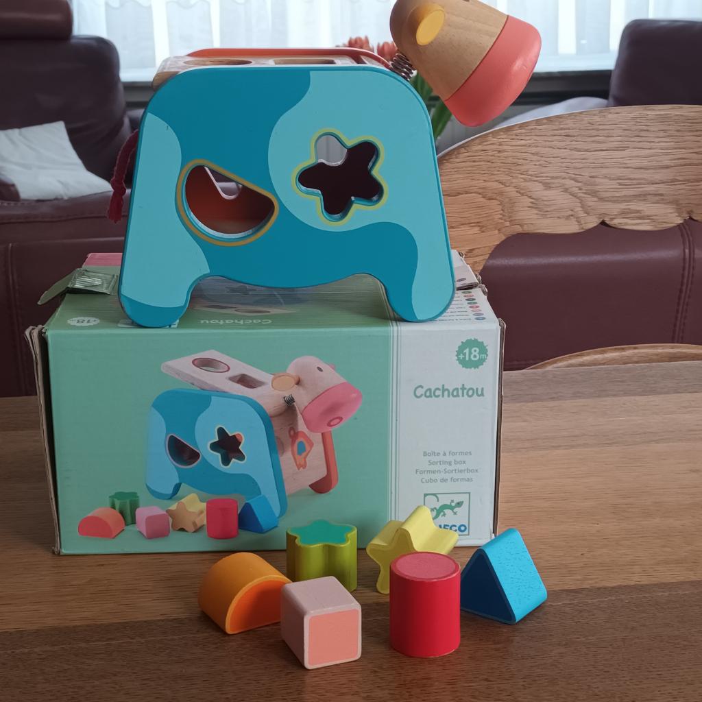 Boîte à forme (cachatou ) de "Djeco, Enfants & Bébés, Enlèvement, Comme neuf