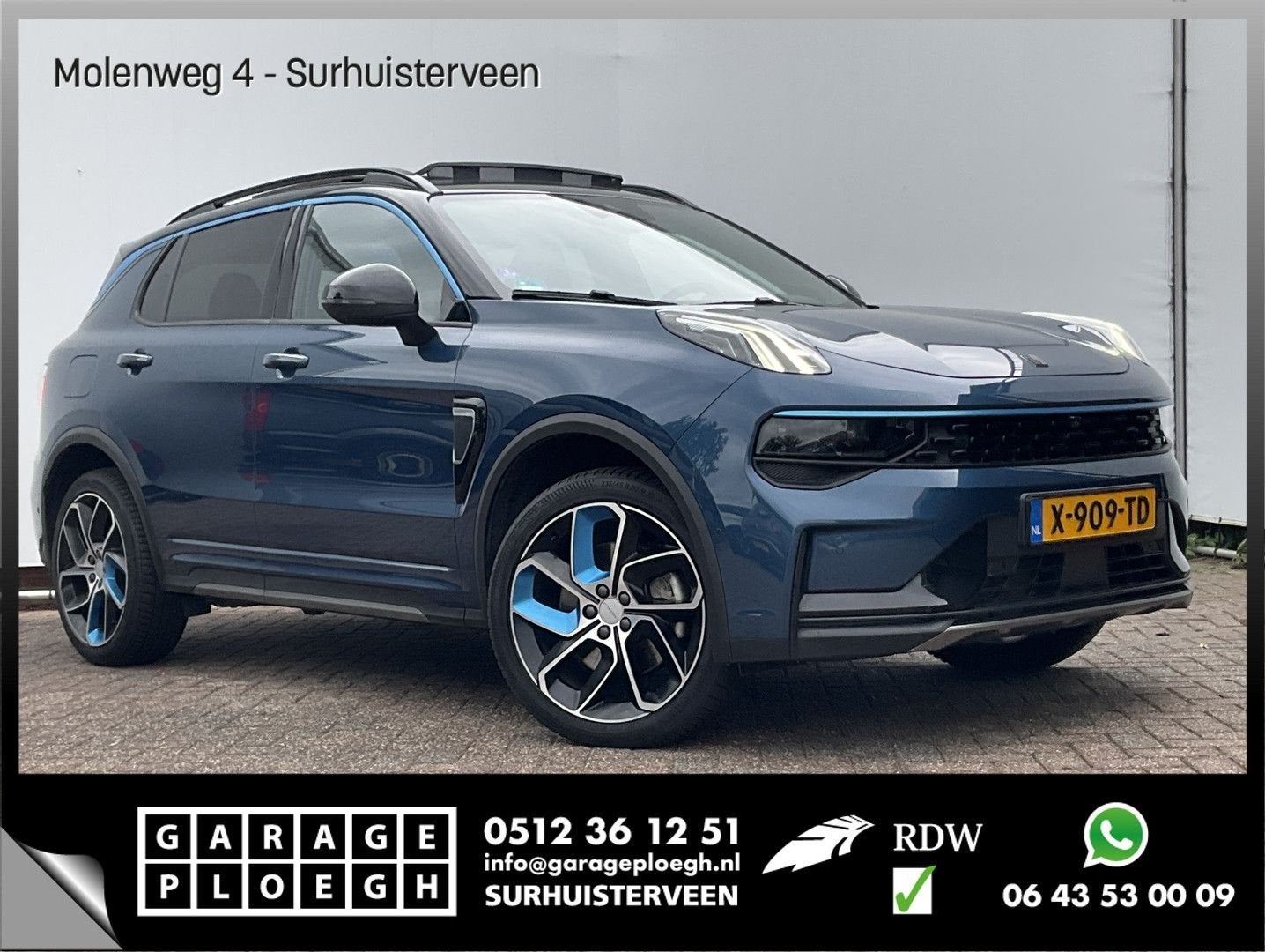 Lynk&Co 01 1.5 262pk PHEV Zwarte Hemel 360Cam Stoelverw. Pa, Auto's, Lynk & Co, Bedrijf, Hybride Elektrisch/Benzine, Te koop, 24 g/km