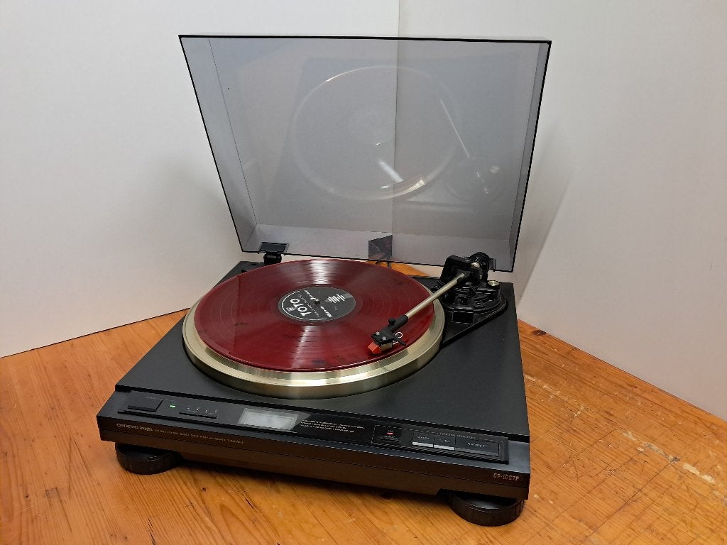 Onkyo Integra CP-1057F vintage platenspeler, TV, Hi-fi & Vidéo, Enlèvement ou Envoi, Tourne-disque