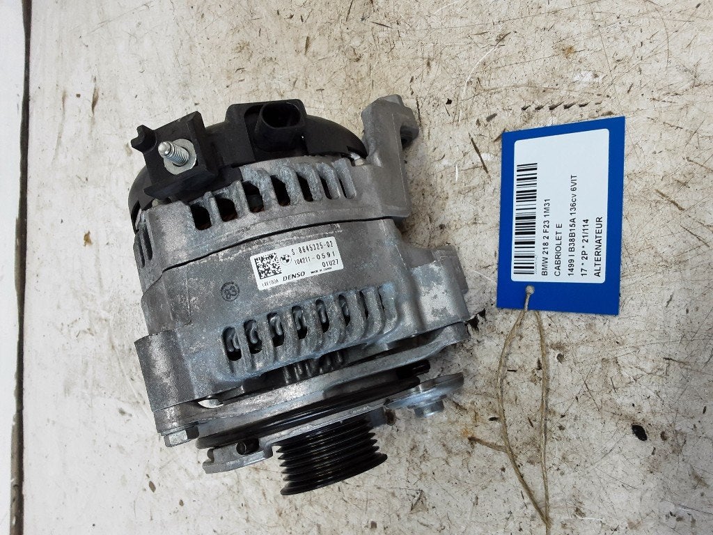 ALTERNATEUR BMW 2 serie (F23) (01-2014/06-2021) (864532502), Autos : Pièces & Accessoires, Mevr. I. Hauben, Utilisé, BMW, Rue de l'Espoir 34 34
4030  GRIVEGNÉE, BE