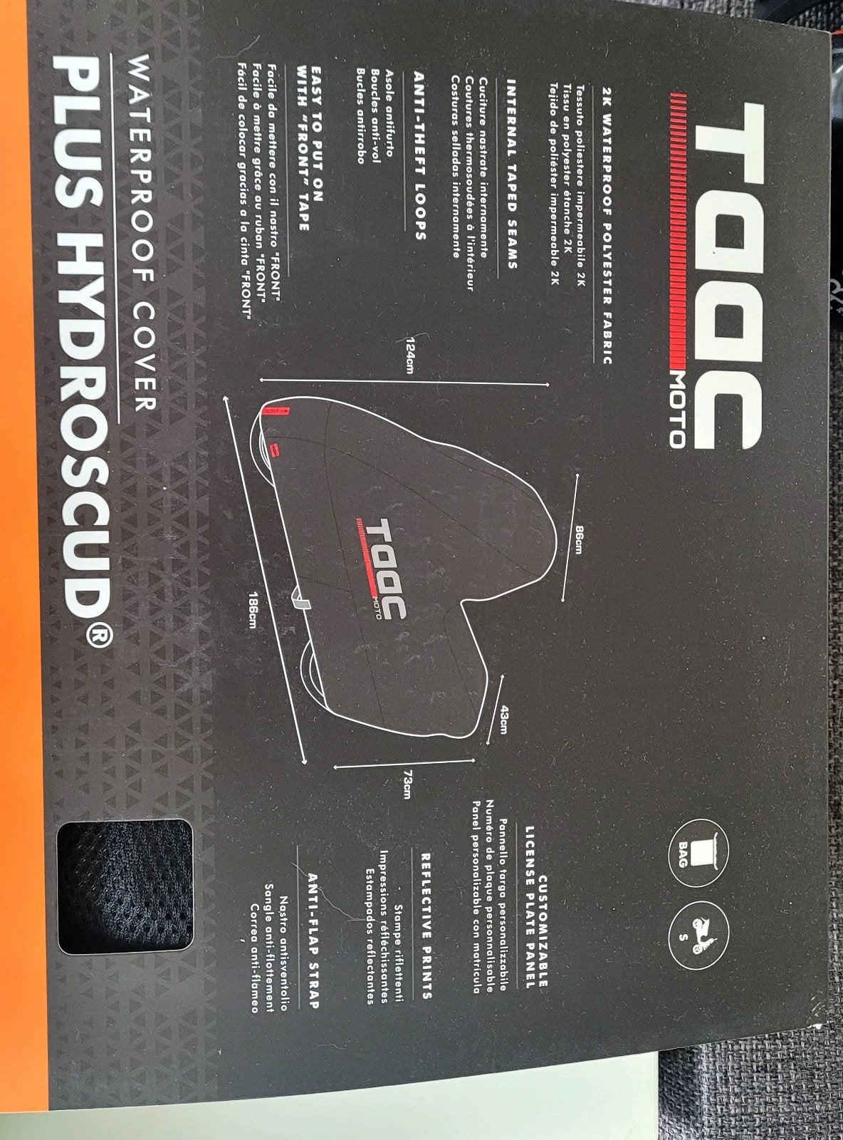 housse moto/scooter neuve, Motos, Enlèvement