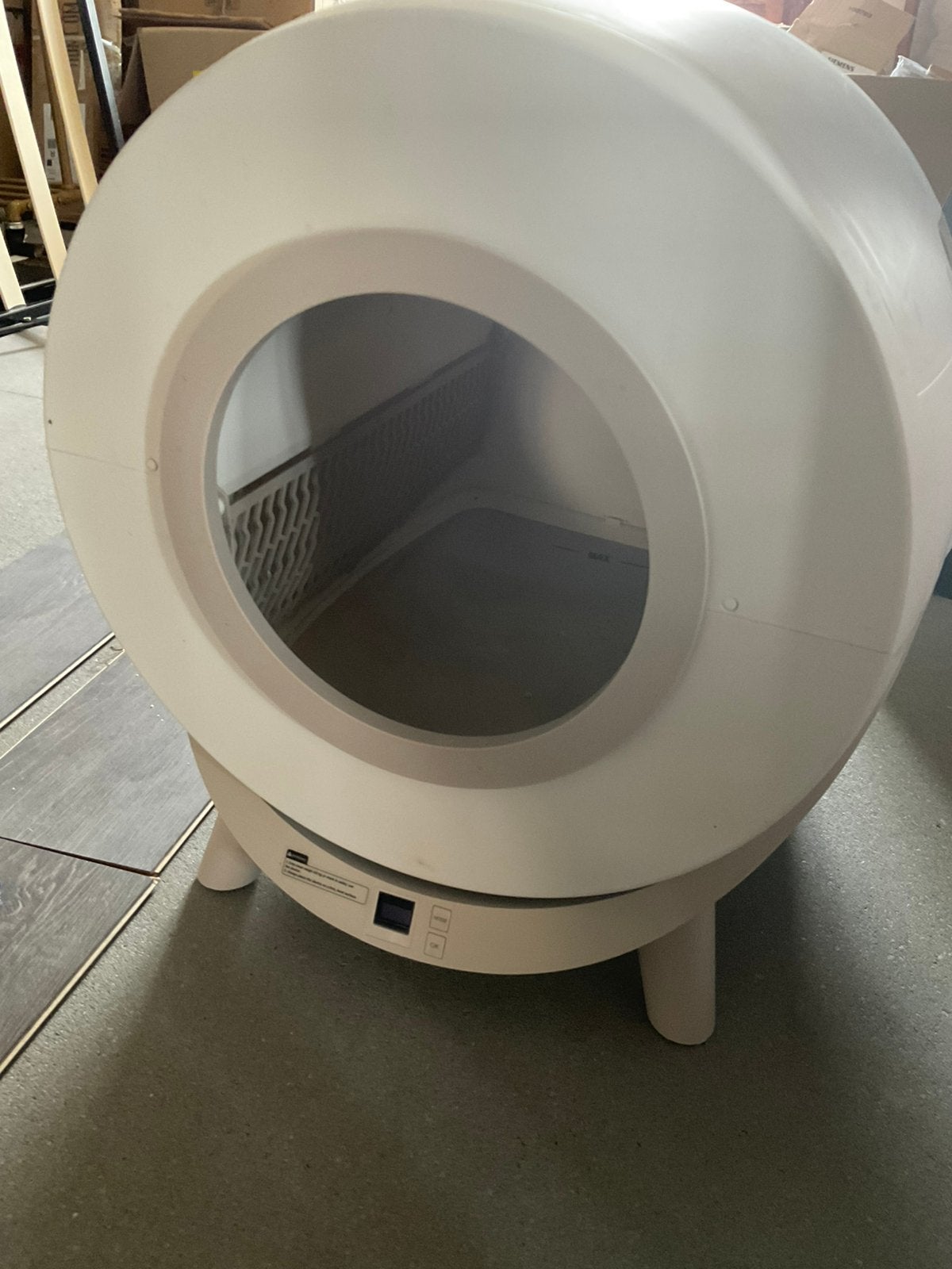 Kattenbak Revo-lo, Ophalen, Zo goed als nieuw