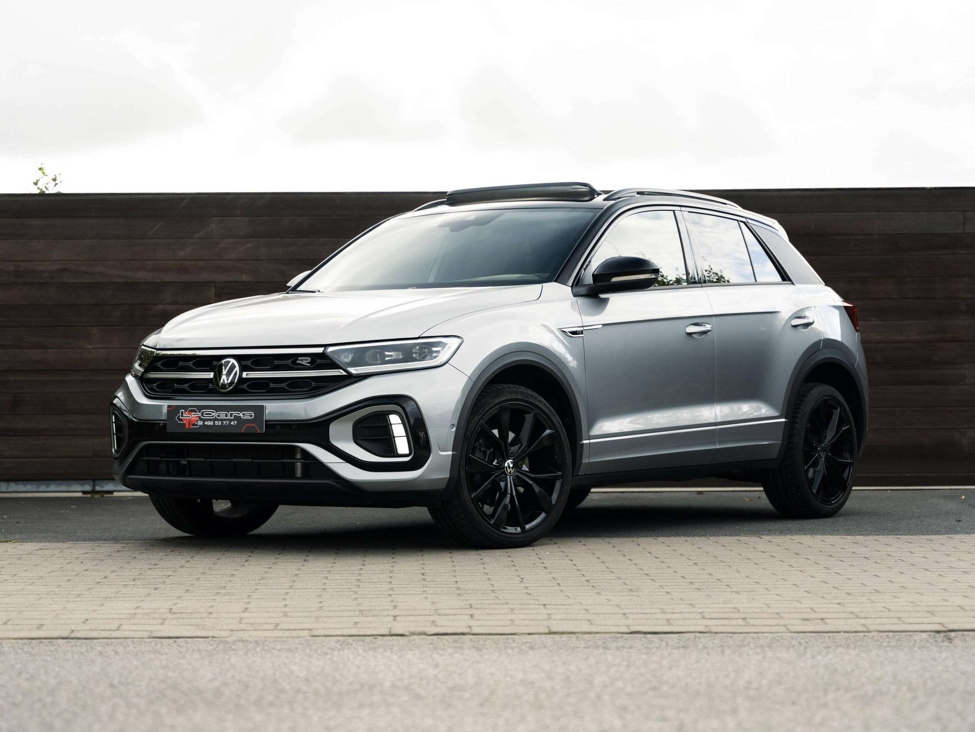 Volkswagen T-Roc T-Roc 1.5 TSI R-Line Ultimate Black DSG, Autos, Argent ou Gris, Achat, Entreprise, Noir