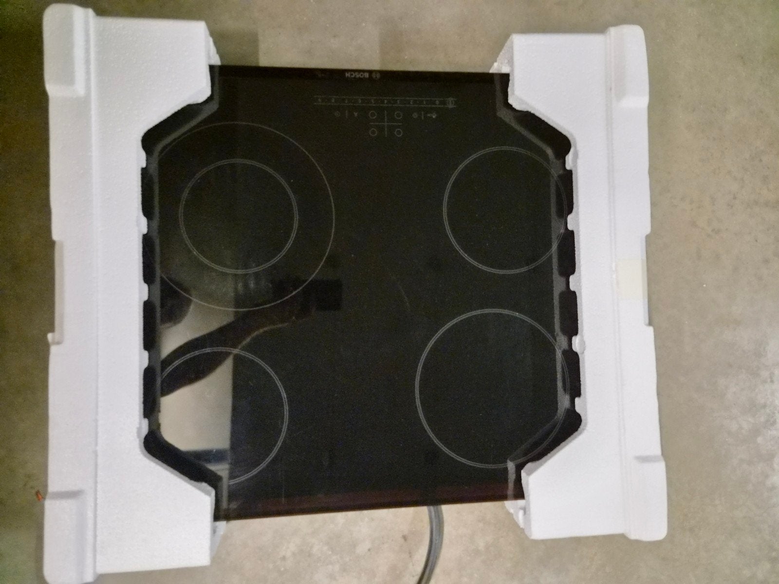 Bosch kookplaat PKF675F17E/01 6600W, 4 zones de cuisson, Enlèvement, Utilisé, Encastré