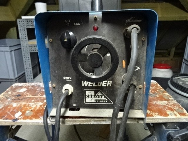 Elektrisch lasapparaat (220 Volt), Ophalen, Gebruikt, Elektroden