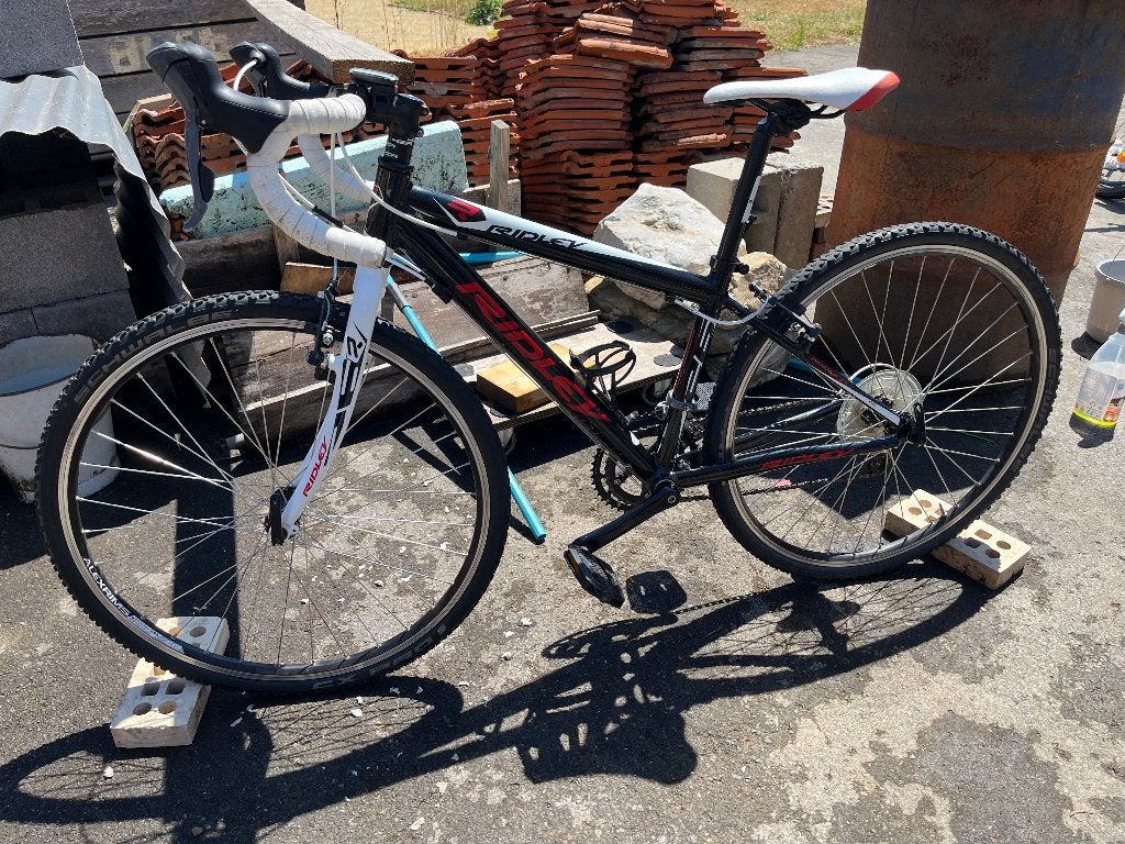 Ridley racefiets XS 35cm, Ophalen, 22 inch, Gebruikt, Velgrem