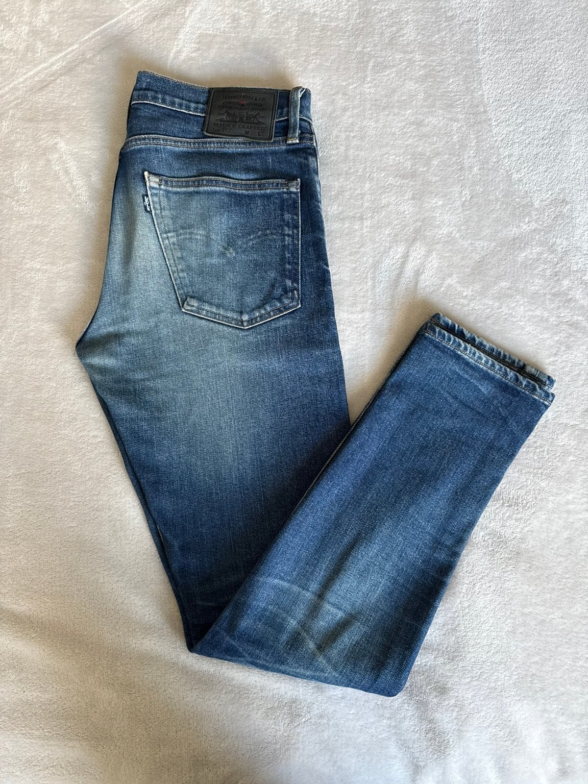 Levi's W30 blauwe jeans (uitstekende staat), Kleding | Heren, Verzenden, Nieuw, Blauw, Overige jeansmaten