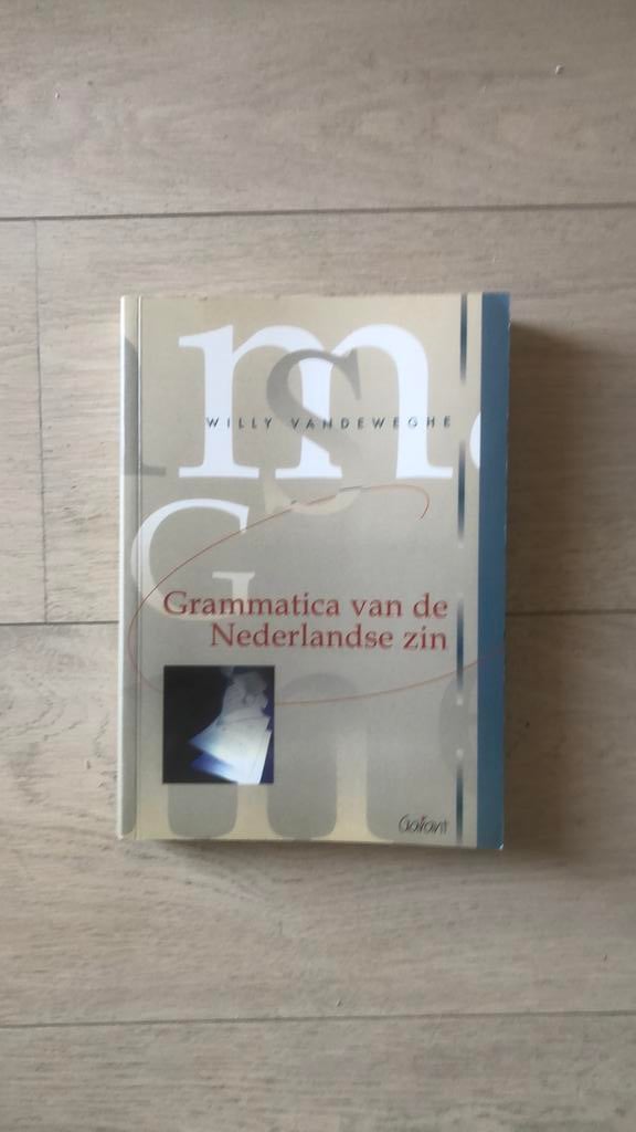 W. Vandeweghe - Grammaire de la phrase néerlandaise, Livres, Enlèvement, W. Vandeweghe