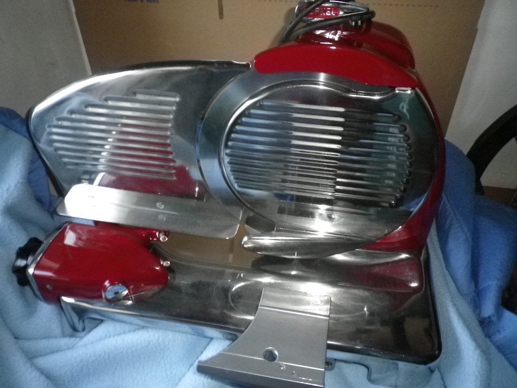 Trancheuse Berckel, Rouge, Autres marques, Trancheuse, Métal