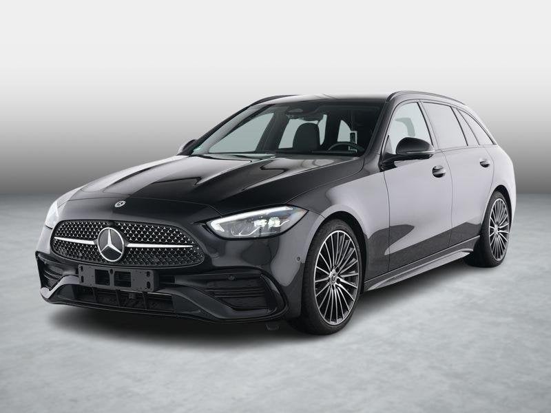 Mercedes-Benz C-klasse 180 Break AMG Line | 360 Camera | M, Automaat, Zwart, 4 cilinders, Zwart