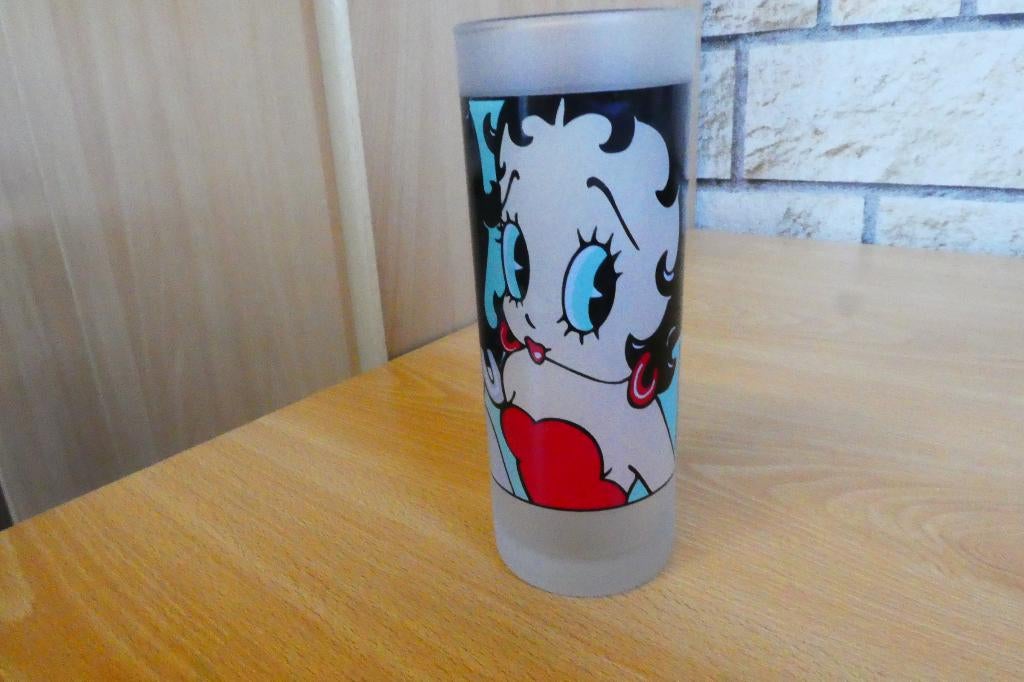 Betty boop verre tropico diffusion 1998., Enlèvement ou Envoi, Neuf, Humain