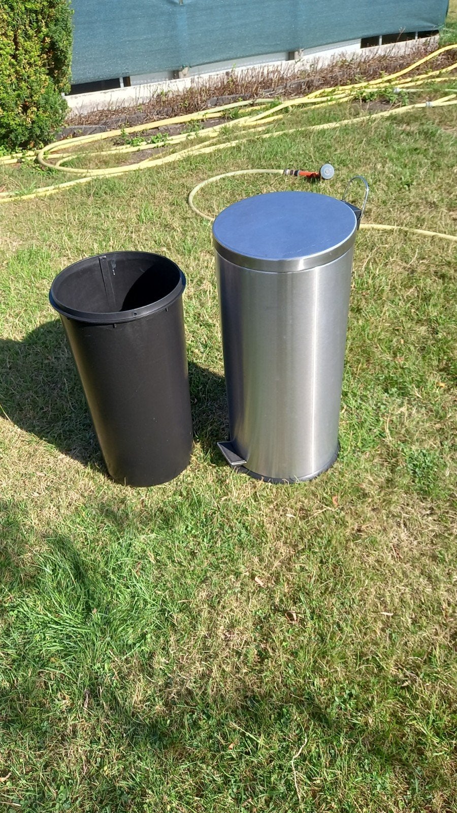 pedaalemmer vuilbak, Huis en Inrichting, Ophalen, Gebruikt, Met pedaal, 30 tot 40 liter