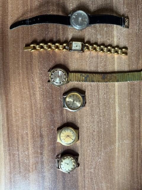 Lot horloges, Ophalen