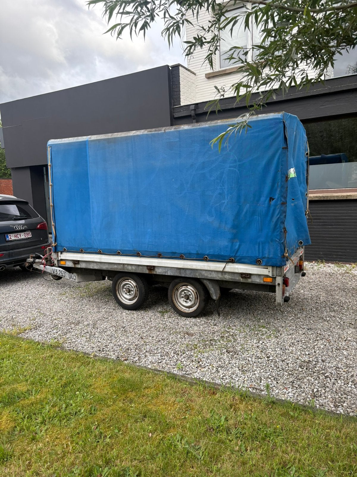 Remorque à deux essieux, Autos : Divers, Enlèvement, Comme neuf