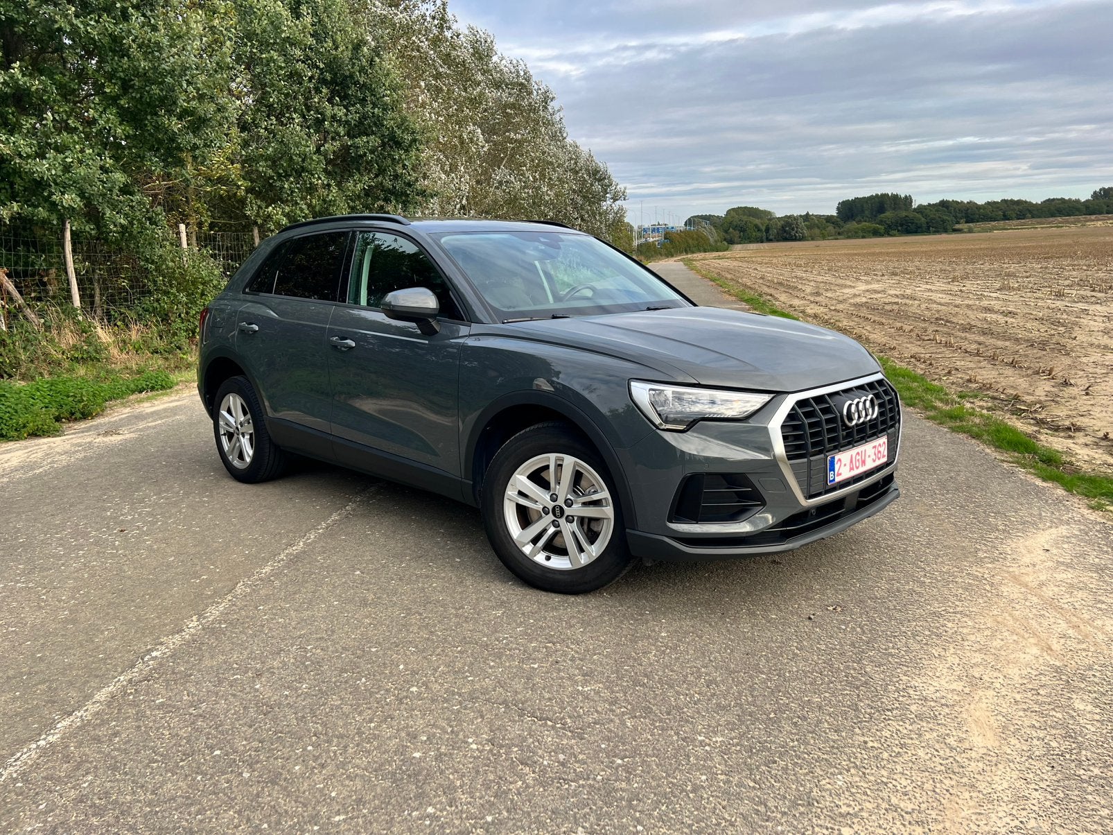 Audi Q3 PHEV 45 TFSIe S tronic (180 kW), Autos, Argent ou Gris, Achat, Euro 6, Noir