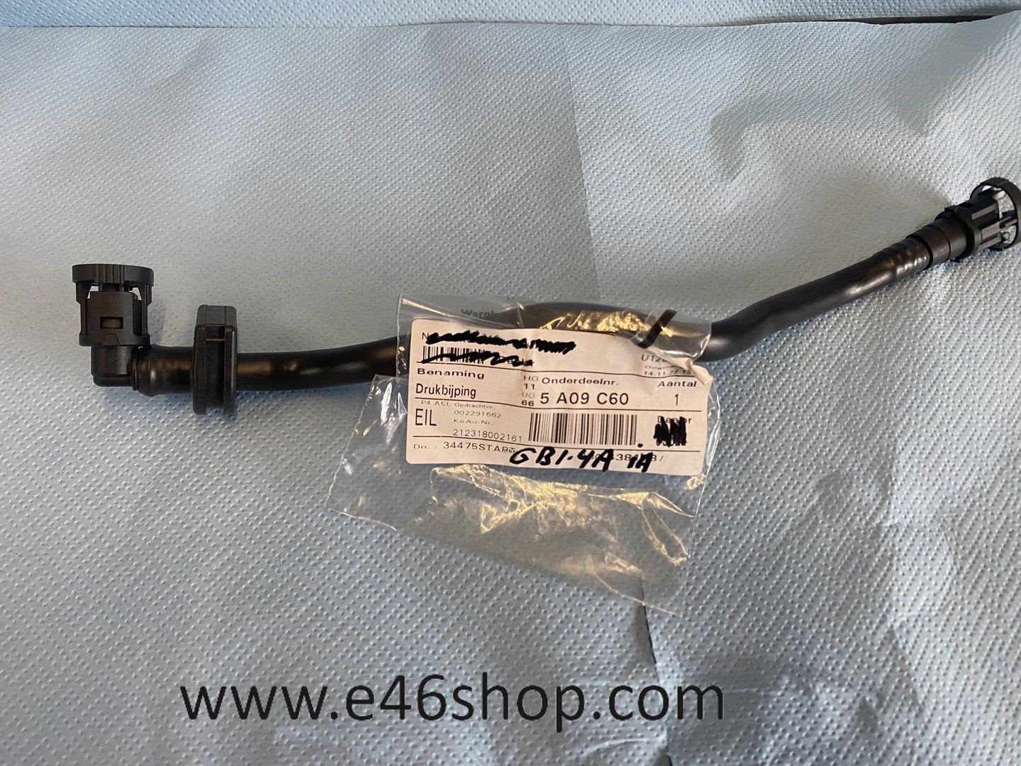 VACUUMSLANG REM BMW 1.2.3.4 EN 5 SERIES OEM 11665A09C60 NIEU, -, -, Nieuw, Ophalen of Verzenden