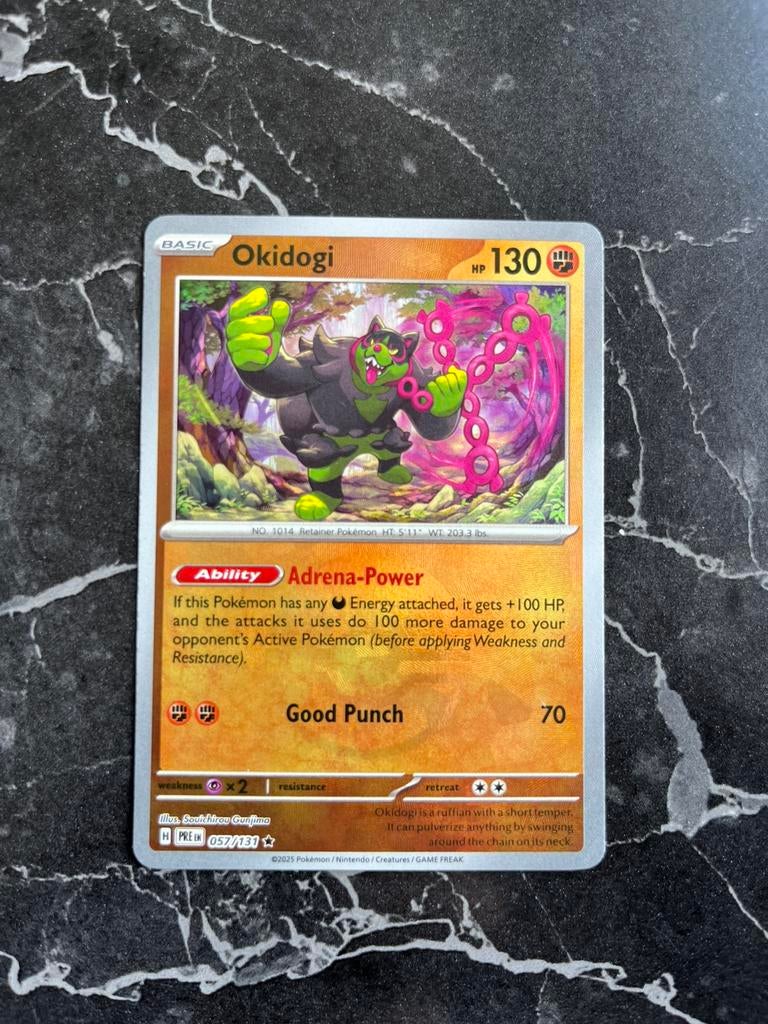 Okidogi 057/131 Prismatic Evolutions Pokeball, Ophalen of Verzenden, Zo goed als nieuw