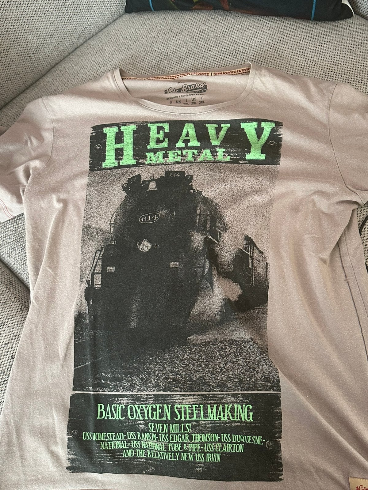 Heavy Metal shirt, Ophalen of Verzenden, Zo goed als nieuw, Overige maten, Overige kleuren