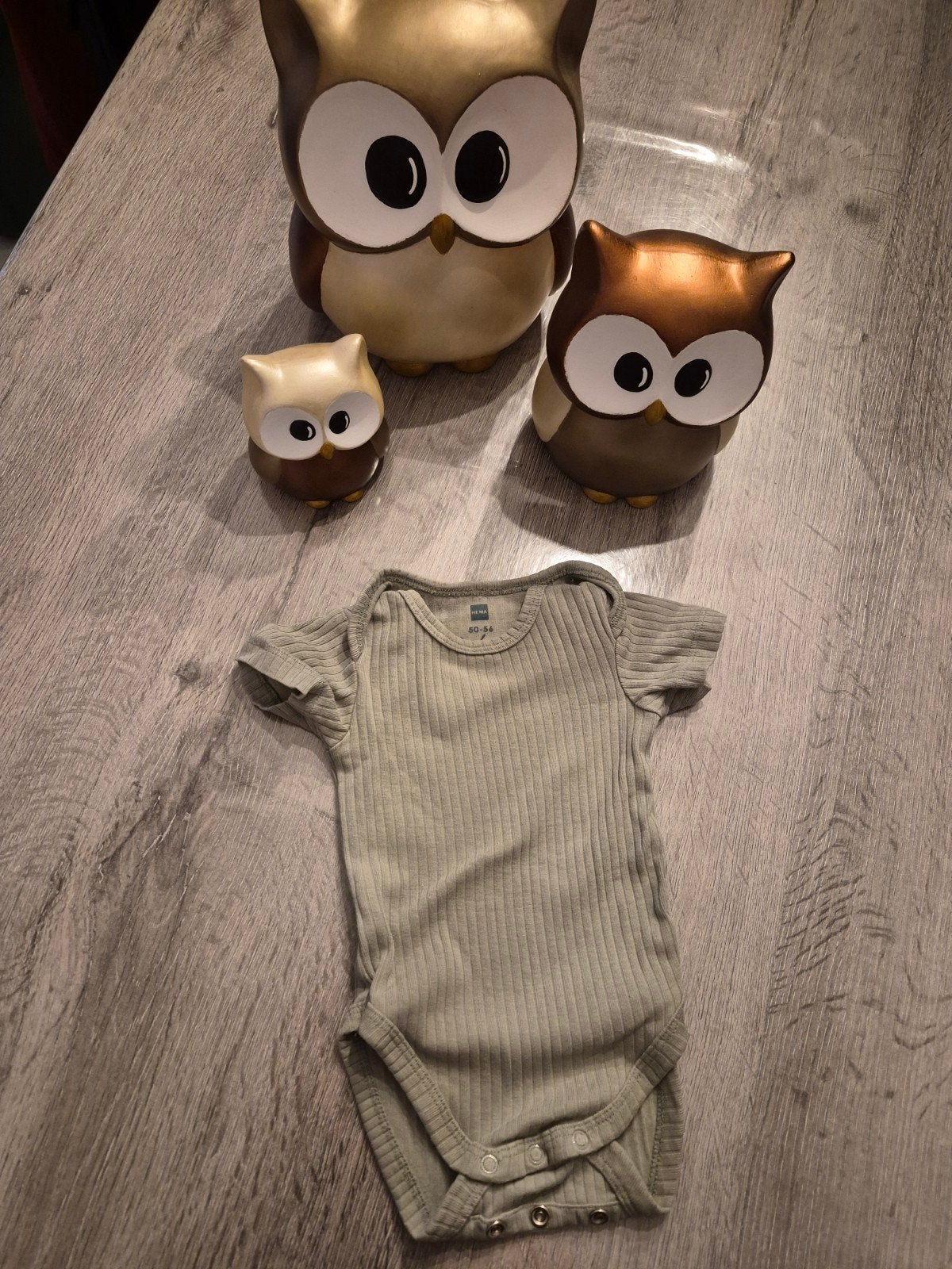 meegroeibody/romper hema bamboo maat 50-56, Kinderen en Baby's, Babykleding | Maat 50, Ophalen of Verzenden