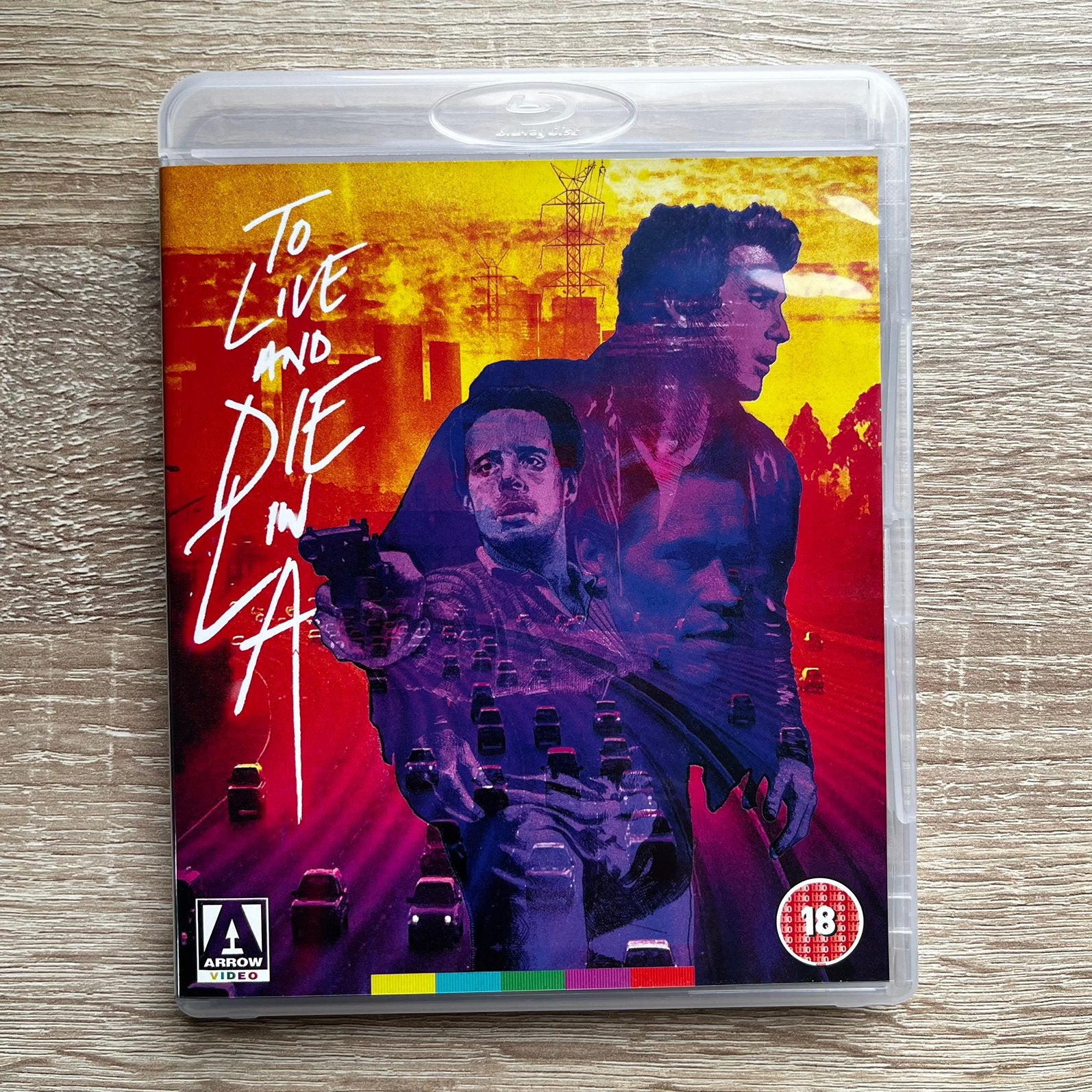 To Live and Die in L.A. (Arrow Video Blu-ray) 4K Restoration, Ophalen of Verzenden, Zo goed als nieuw, Thrillers en Misdaad